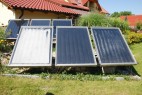 solární panely - umístění v zahradě